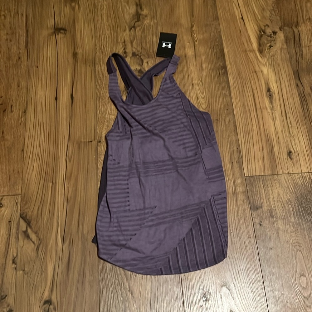 Under Armour Purple Racerback Tank Top